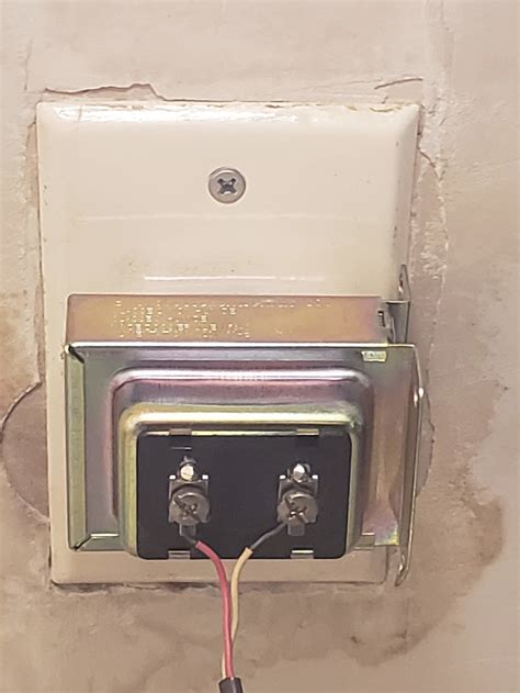 doorbell transformer electric box|old doorbell transformer location.